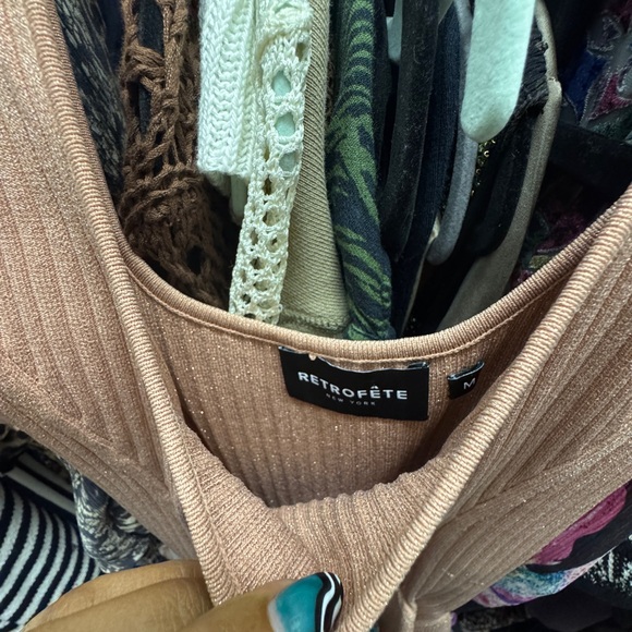 Retrofete Ribbed Mini Dress - Picture 3 of 6